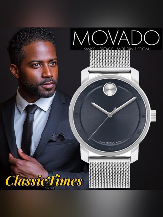 Movado Other - ***BRAND NEW*** Movado Bold Access Men's Stainless Steel Watch with Mesh Band